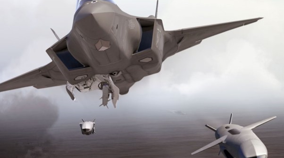 Computer-generated imagery showing an F-35 releasing JSMs. Kongsberg announced on 12 November that it had been awarded a follow-on contract to provide an undisclosed number of these missiles for Japan's F-35 fighters.