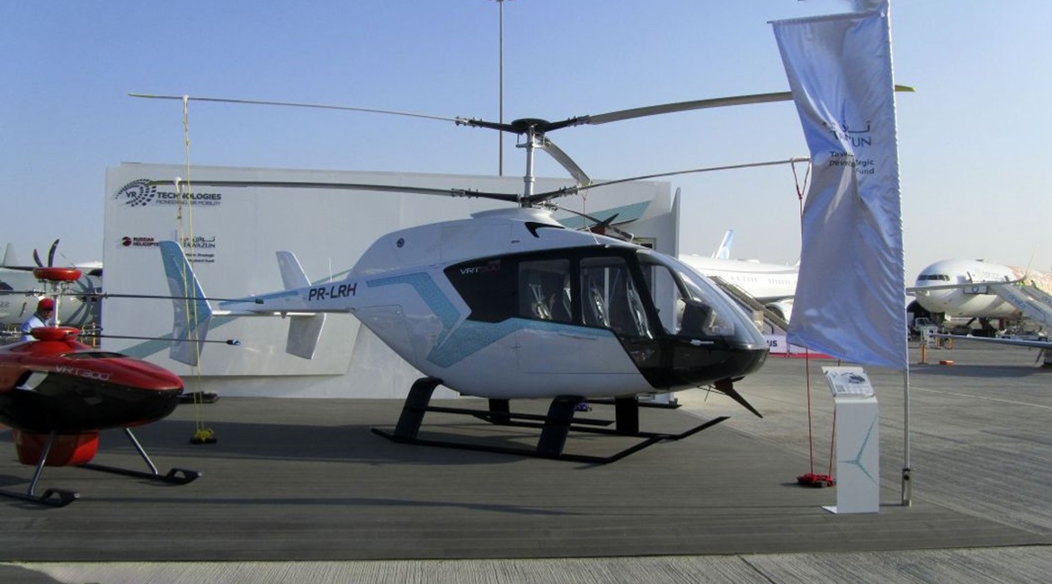 VR-Technologies is developing the VRT-500 helicopter as a response to urban transport challenges.