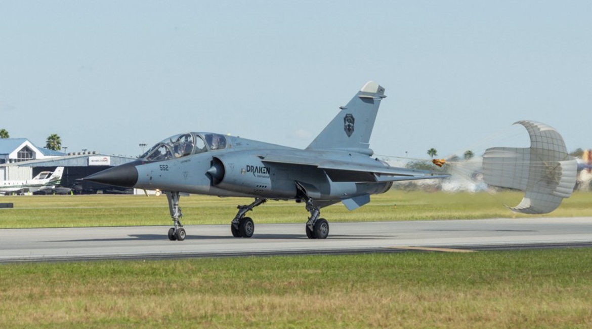 Draken International's regenerated Dassault Mirage F1 aircraft will start adversary air services for the US Air Force in 2020.