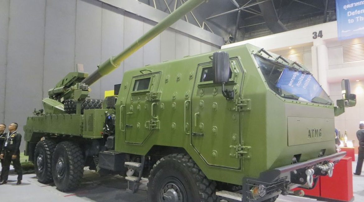 The Royal Thai Army's Weapon Production Centre is increasing momentum of its production of the Autonomous Truck-Mounted Gun (pictured) in partnership with Israel's Elbit Systems.