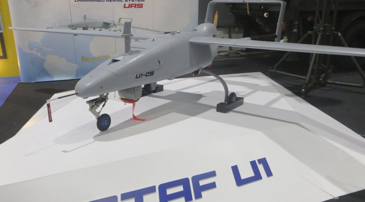 The Royal Thai Air Force (RTAF) commissioned 14 RTAF U1 unmanned aerial vehicles (pictured), developed and produced by Thai firm RV Connex, in mid-November.