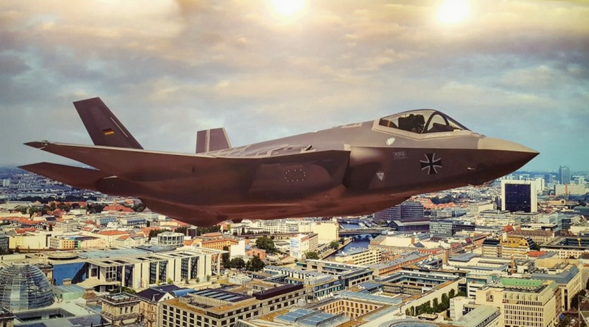 While Lockheed Martin's previous promotional material for the F-35 in Germany has been overt and forthright, as seen in this poster displayed at BSC 2018, its official elimination from the competition earlier this year has meant that its promotional ma...