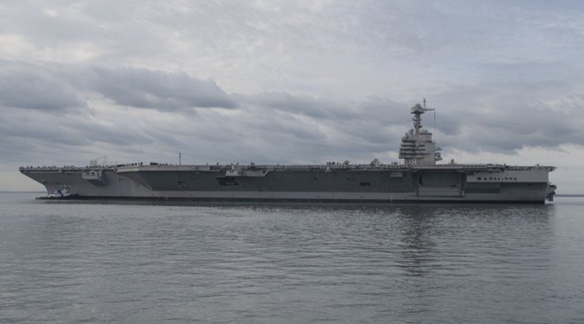 US Navy leadership now says more land-based prototypes should have been built for the aircraft carrier USS 
        
         (CVN 78).