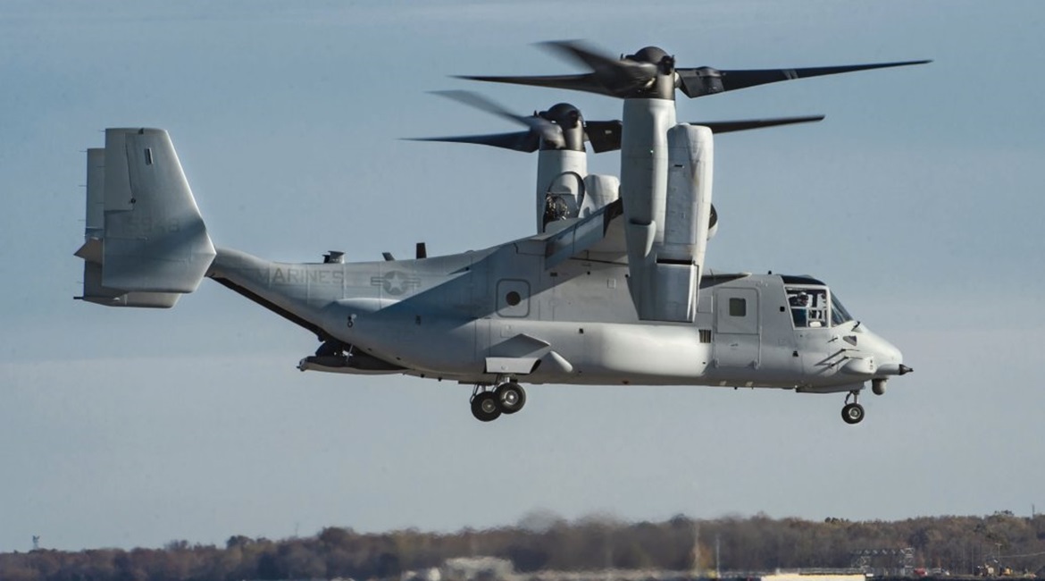 Boeing test pilots conduct the maiden flight of the first V-22 Osprey under the Common Configuration - Readiness and Modernization (CC-RAM) programme, the company announced on 10 December 2019. Initial test points were completed for functional checkout...