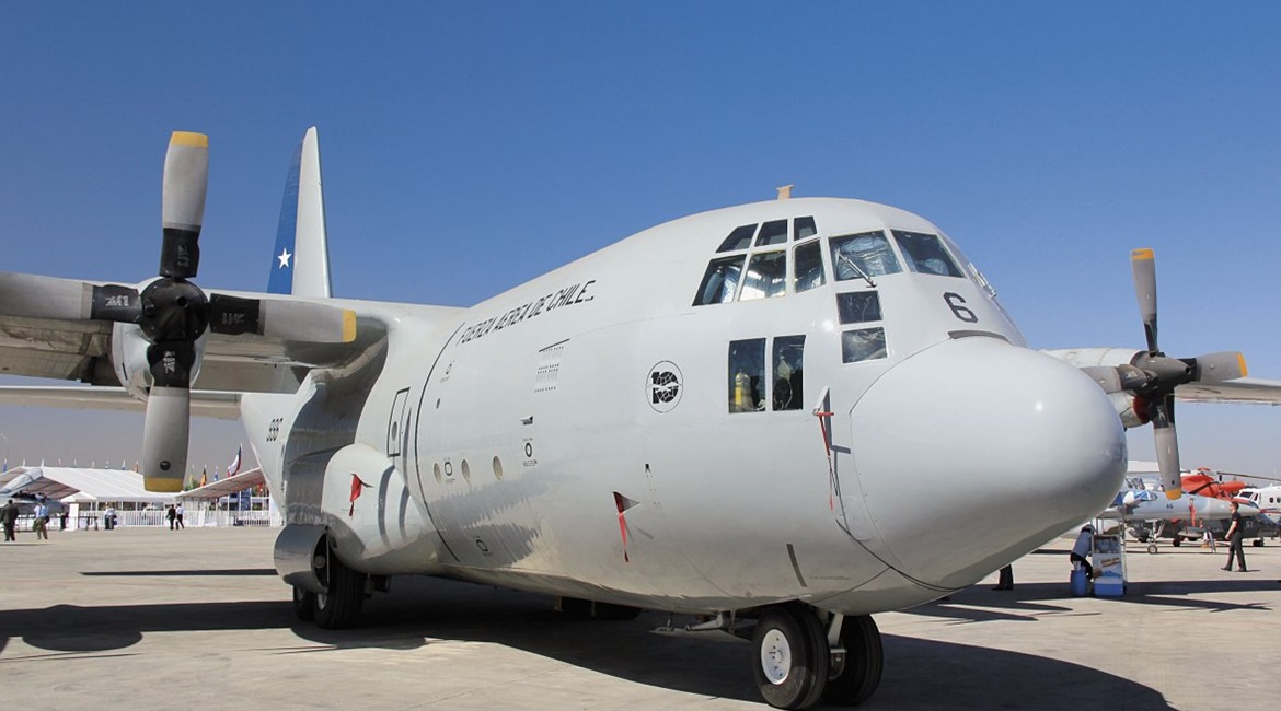 A Chilean C-130 similar to this was reported lost over the southern Atlantic Ocean on 10 December.