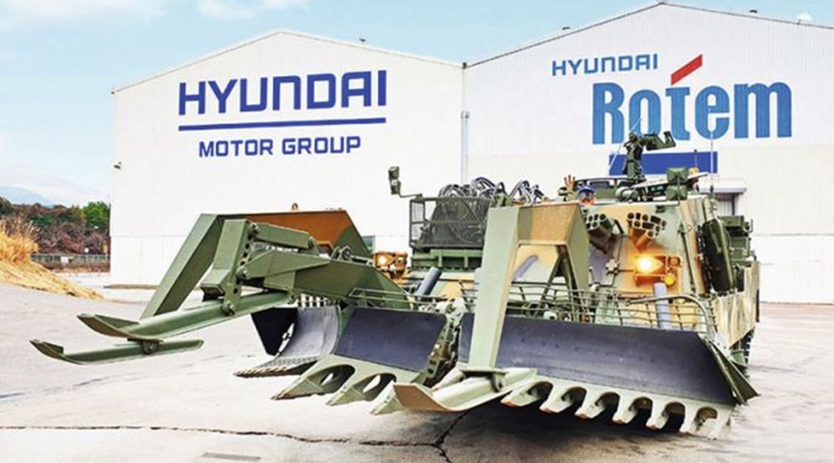 Hyundai Rotem has been awarded a contract to mass-produce K600 CEVs for the RoKA.