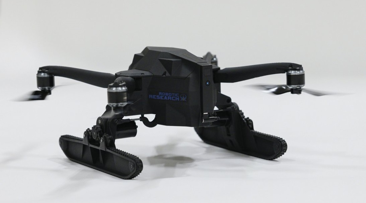 Robotic Research has expanded its Pegasus family of hybrid vertical take-off and landing unmanned aerial and ground vehicles with the Pegasus Mini VTOL UAS/UGV.