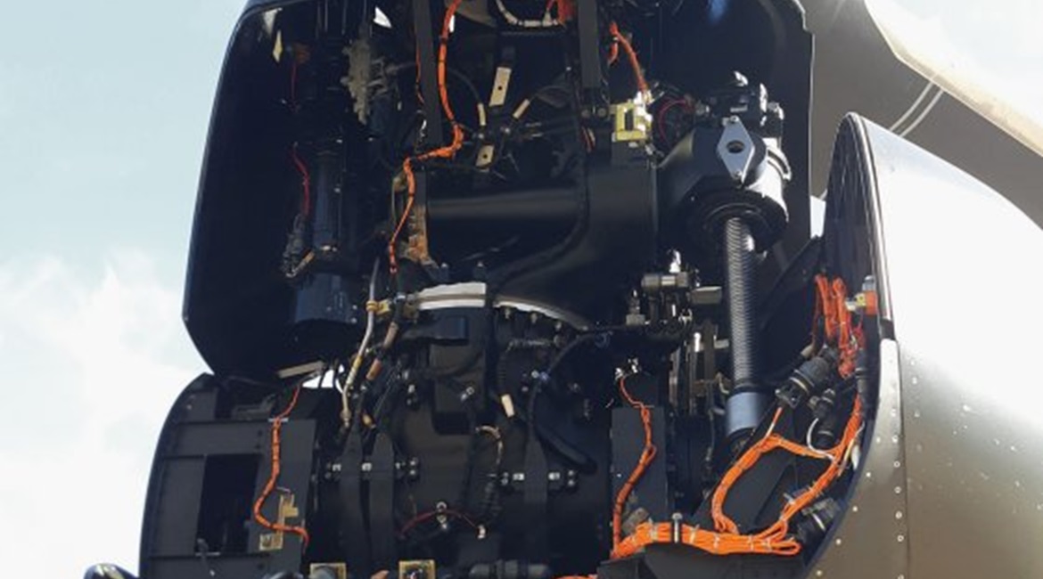 The Bell V-280's tiltrotor nacelle as pictured on 8 January 2020 in Dallas.