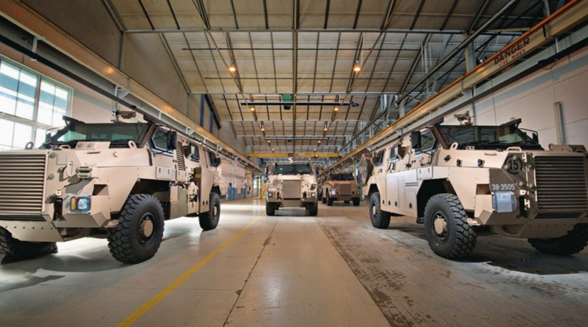 Major Australian defence exports in recent years have featured the Bushmaster 4×4 protected mobility vehicle produced by Thales Australia.
