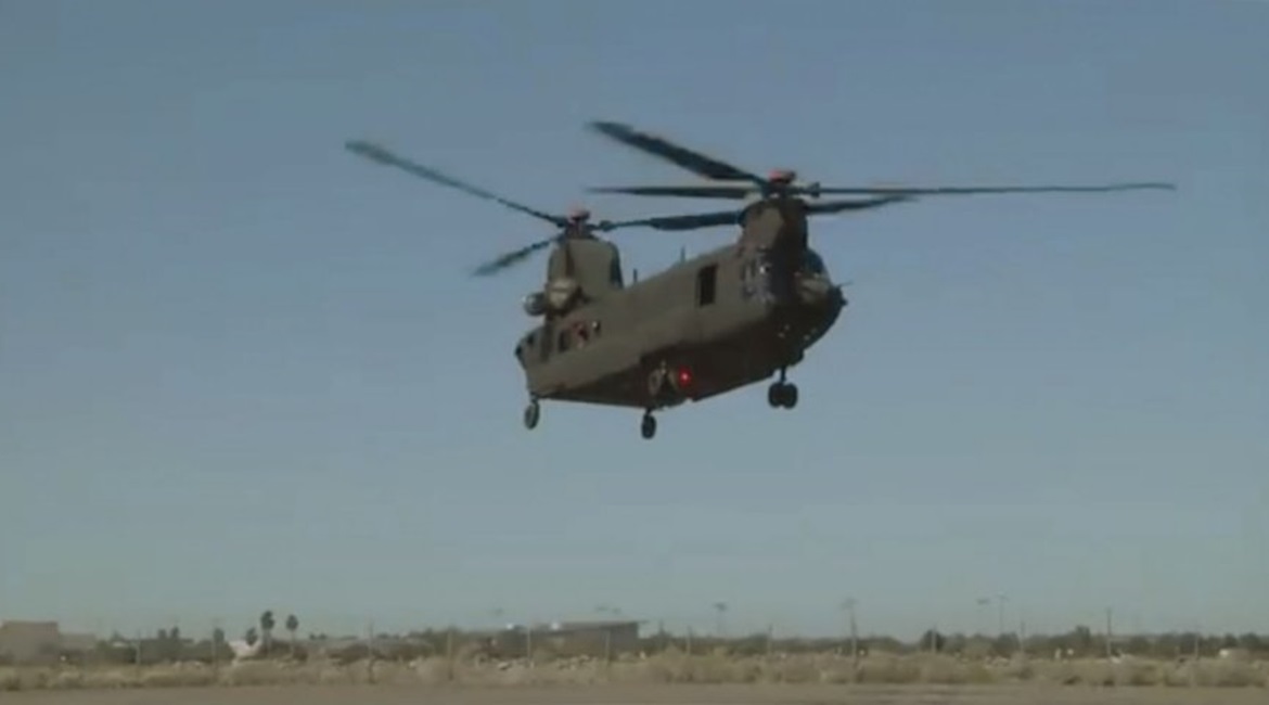 Boeing announced the first flight of the ACRB on 16 January
