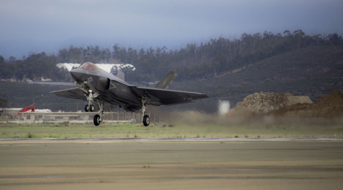 VMFA 314 is one of four squadrons that will fly the carrier variant F-35C for the US Marine Corps.