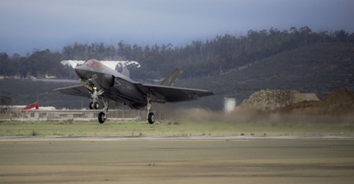 VMFA 314 is one of four squadrons that will fly the carrier variant F-35C for the US Marine Corps.