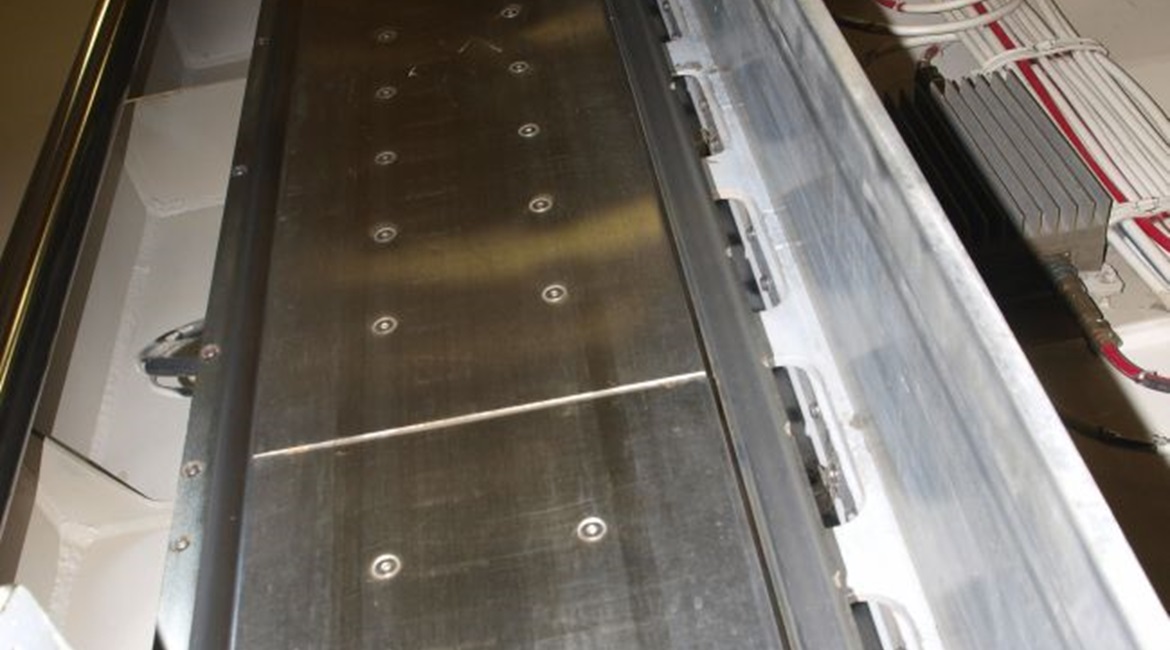 The Advanced Weapons Elevators aboard Ford-class carriers have no cables, relying on magnet motors to move between decks.