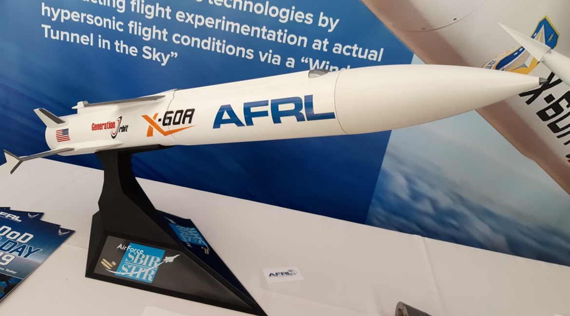 The Air Force Research Laboratory (AFRL) hopes to have two X-60A hypersonic flight research vehicle flights in 2020.