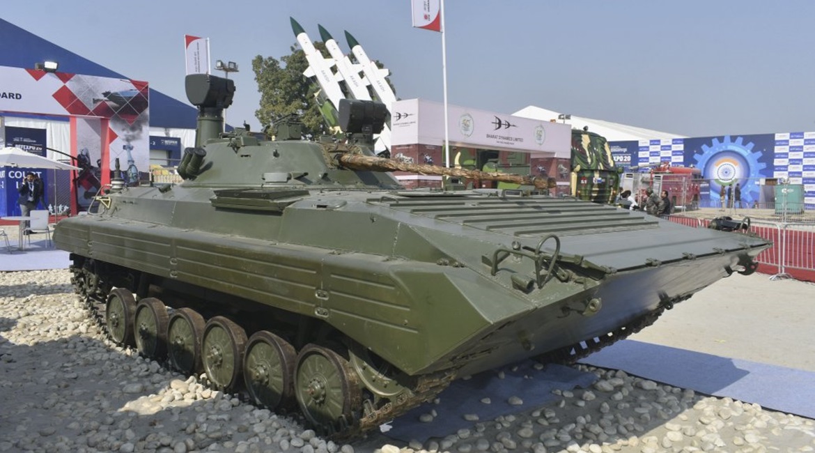 An upgraded variant of the BMP-2/2K Sarath IFV was showcased during the 5-9 February Defexpo 2020 defence exhibition in Lucknow, northern India.
