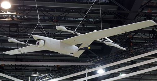 The Veloce 15 can be used to undertake airborne tactical surveillance missions at distances of up to 15 km away.