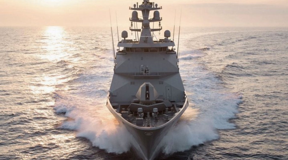 ARM 
        
         is based on the Damen SIGMA 10514 light frigate design.