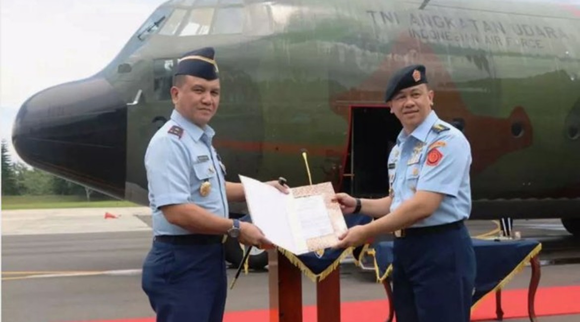 The Indonesian Air Force received on 15 February the fifth and final C-130H Hercules transport aircraft ordered from Australia in July 2013.