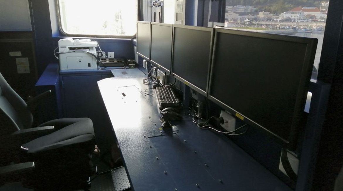 NRP 
        
         is the first Portuguese OPV to be fitted with a C3 suite for VTOL UAS operations.