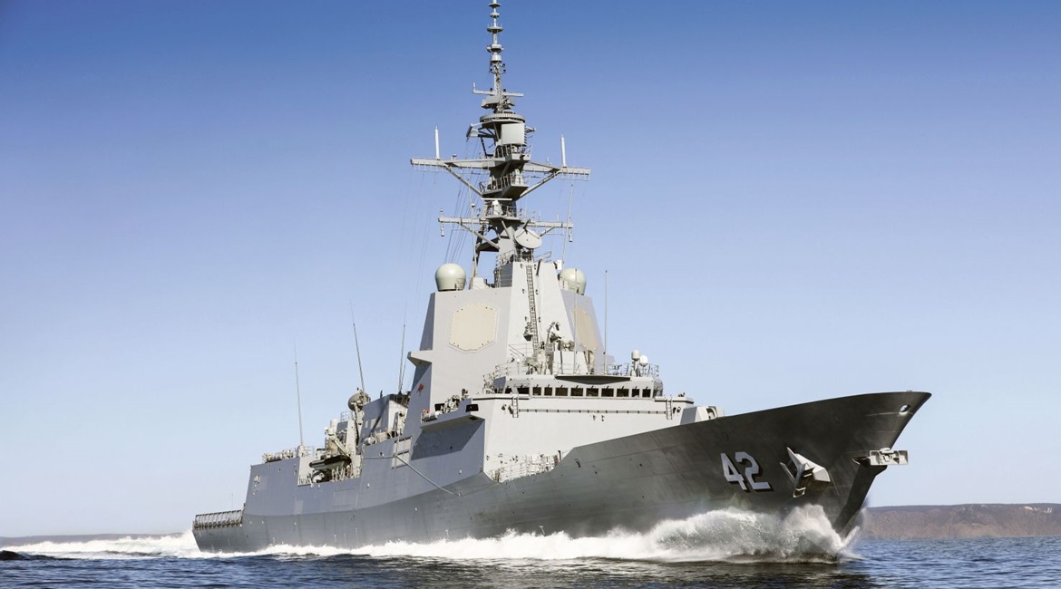 The Australian DoD received 
        
        , the third and final AWD on order for the RAN, in a ceremony held in Adelaide on 28 February.