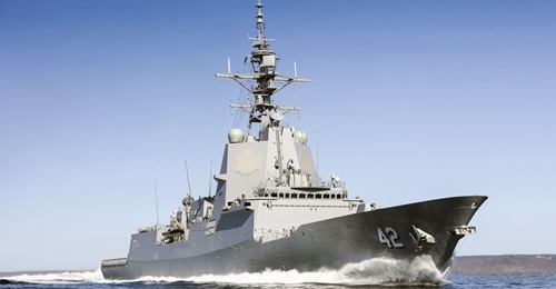 The Australian DoD received 
        
        , the third and final AWD on order for the RAN, in a ceremony held in Adelaide on 28 February.