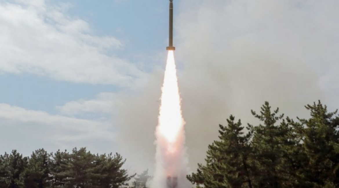 The images released by KCNA on 3 March show that the tactical weapon system tested by North Korea on 2 March appears to be identical to the 'super-large MRL' system tested on 28 November, 31 October, 10 September, and 24 August 2019.