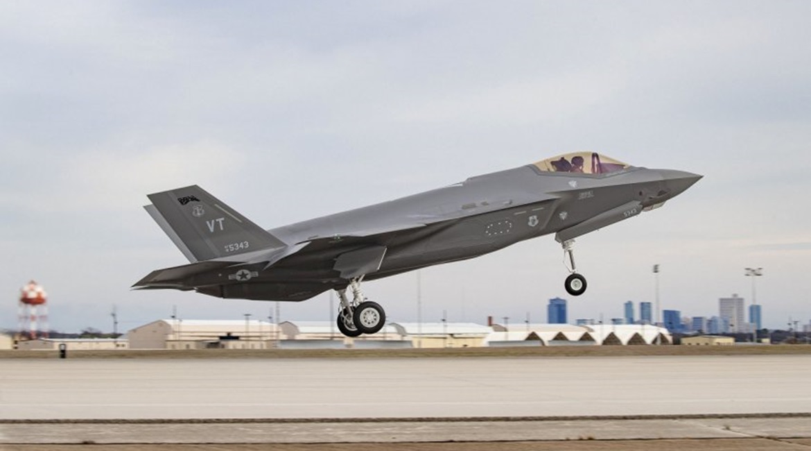 The 500th Lightning II was a US Air Force F-35A destined for Burlington Air National Guard Base in Vermont.