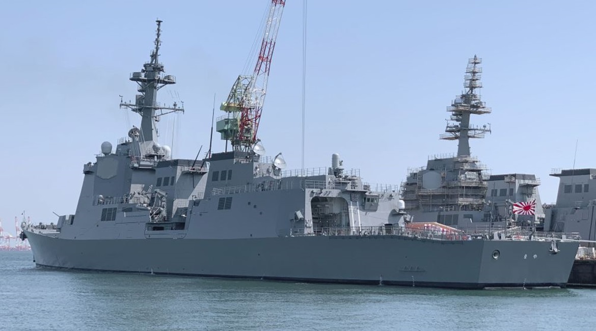 The JMSDF commissioned the first of two Maya (Improved Atago)-class destroyers on 19 March in a ceremony held in Yokohama, Kanagawa Prefecture.