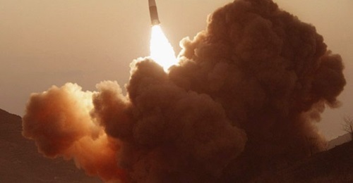 Images released by the KCNA on 22 March show that Pyongyang test-fired the previous day what appears to have been two SRMBs similar in appearance to some of the missiles used by the US ATACMS.