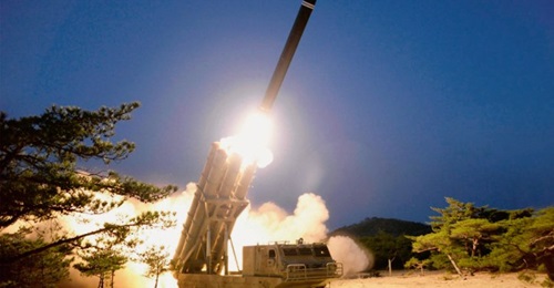North Korea test fired on 29 March two SRBMs from what appeared to be the same large-calibre multiple-launch guided rocket system it had tested on 31 July and 2 August 2019.