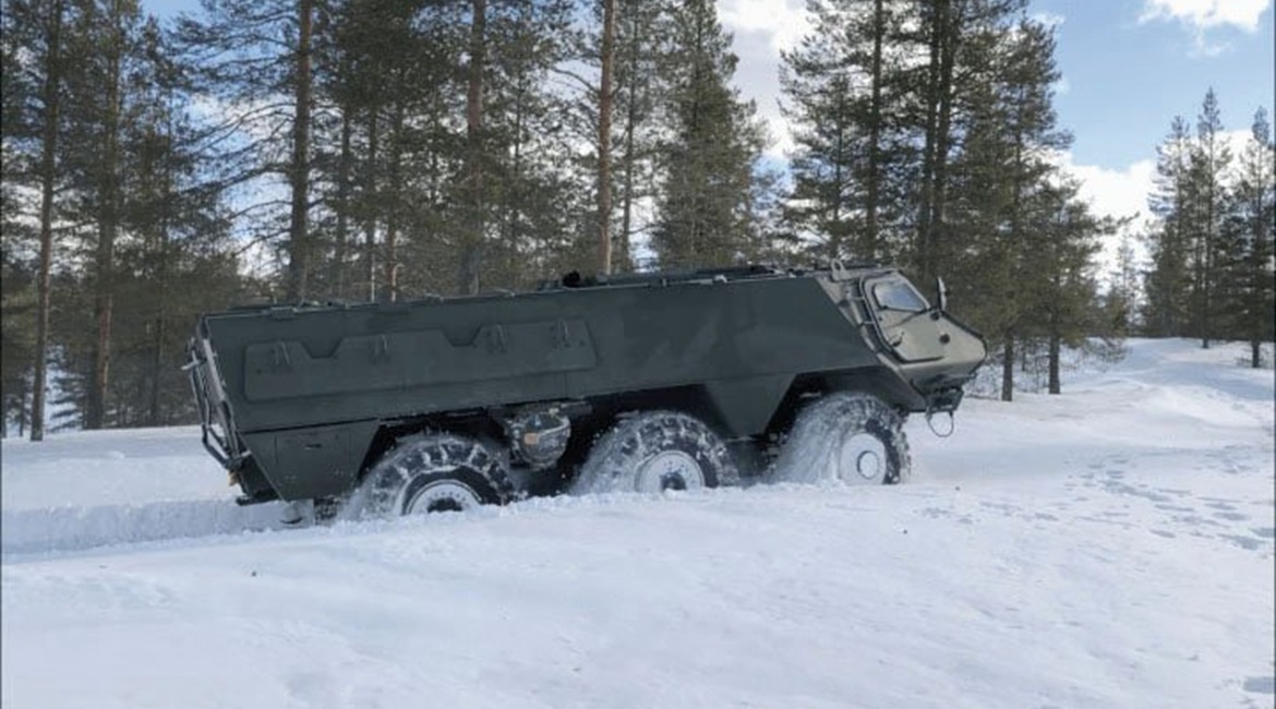 Patria is offering a 6x6 platform for the joint armoured vehicle development programme between Finland, Latvia, and Estonia.