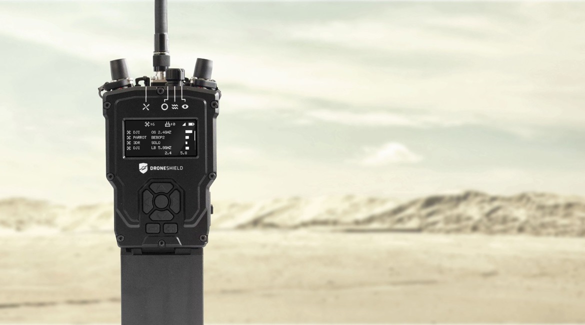 DroneShield has unveiled a new version of its wearable RfPatrol UAS detection system.