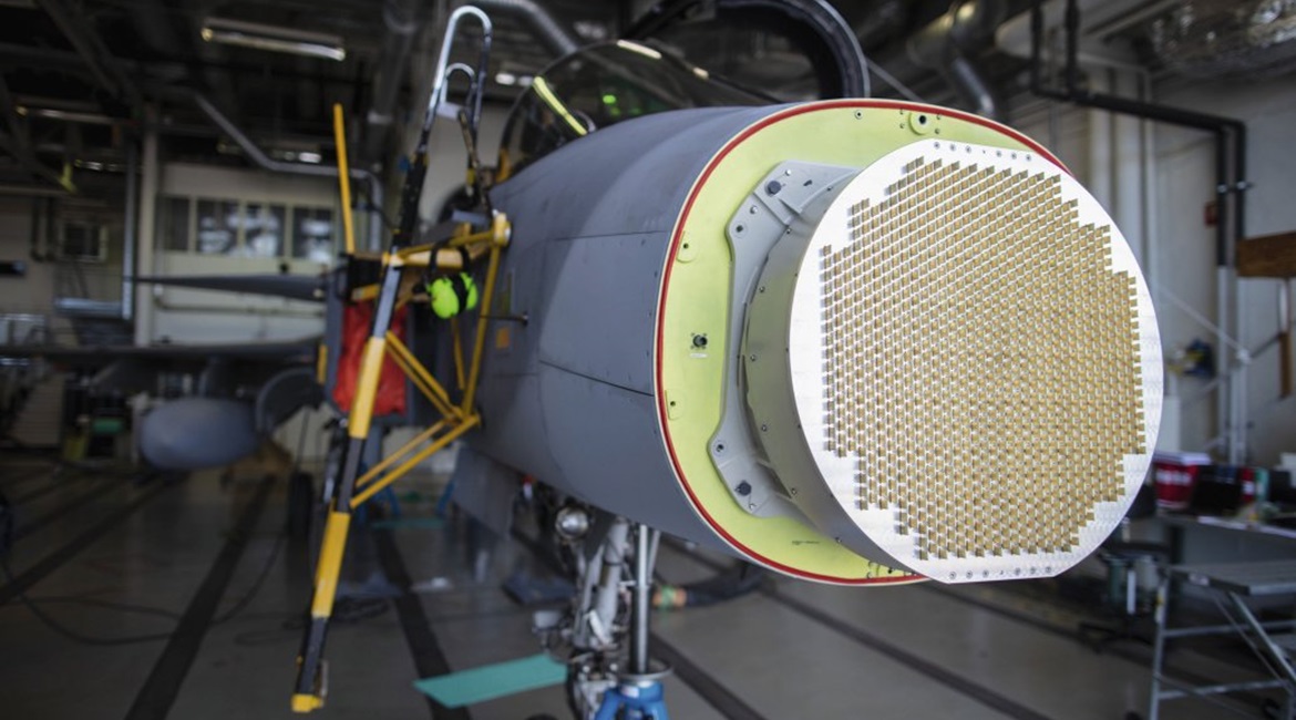 Saab is using a two-seat Gripen D for flight to test its new X-band AESA radar.