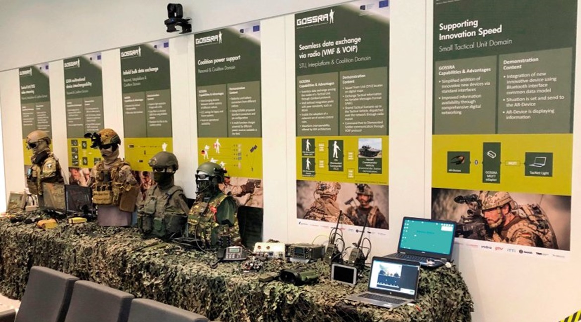 A consortium of companies from across Europe conducted a final demonstration of the GOSSRA concept ahead of its acceptance by NATO as a standard agreement.