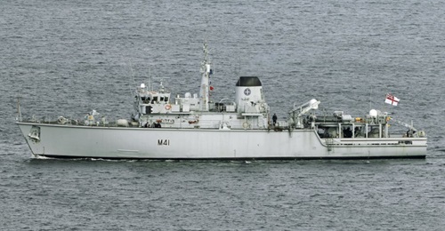 The RN's Hunt-class MCMV HMS
        
        was decommissioned in December 2017 and is being sold to Lithuania.