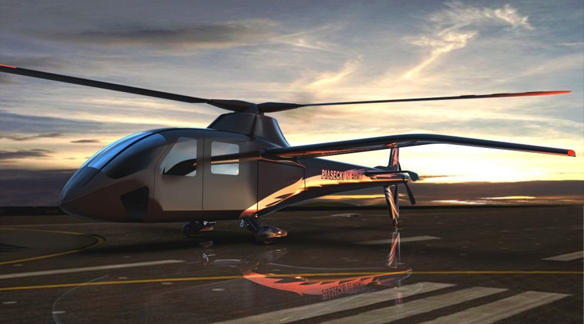 The USAF hopes the military certification process for aircraft participating in its Agility Prime eVTOL procurement effort will ease their domestic civil certification. Piasecki Aircraft is offering its PA-890 eVTOL Slowed Rotor Winged Compound (pictur...