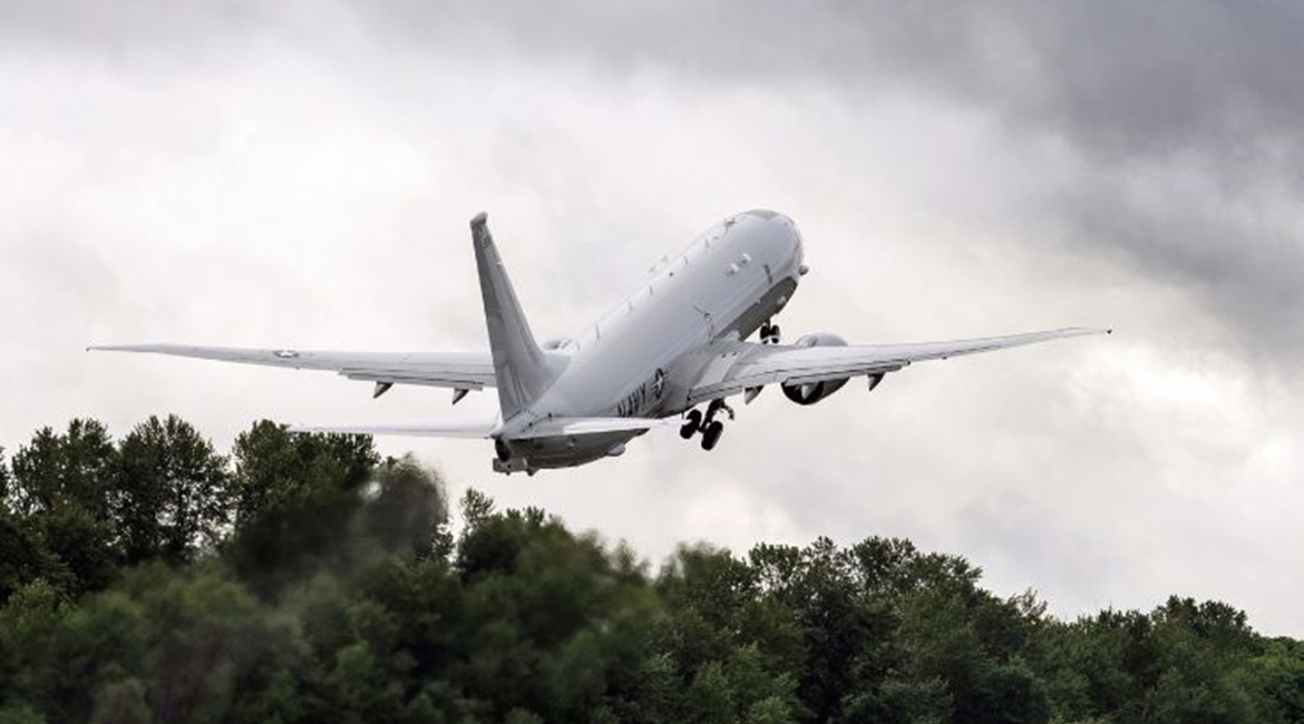 The 100th Poseidon aircraft for the US Navy departed Boeing Field on 14 May.