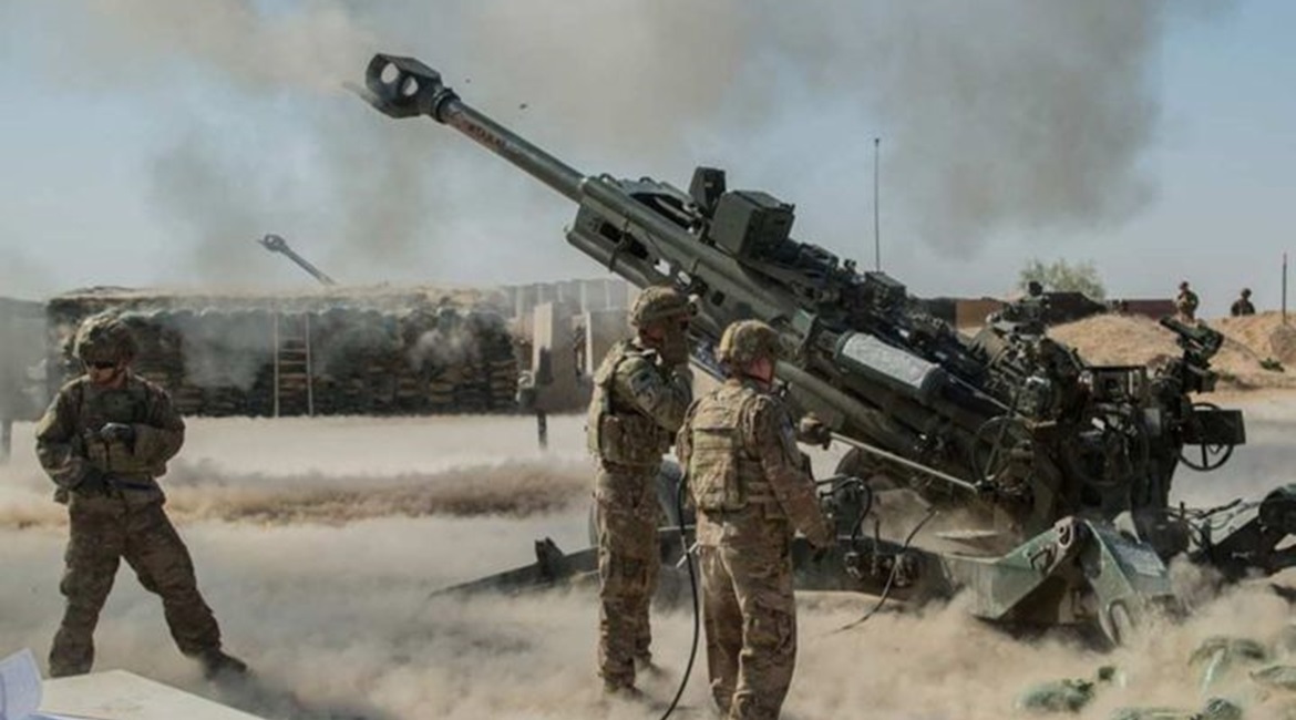 The XM1155 ERAP will be compatible with legacy and future 155 mm artillery systems, including the M777 lightweight towed howitzer (shown).