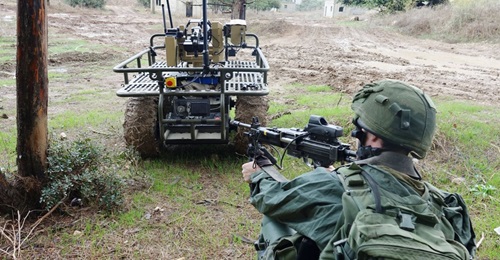 The IDF exercises with a Torch-Powered Probot to identify concepts of operation, tactics, techniques, and procedures associated with unmanned ground vehicle operations.