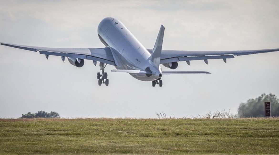 Voyager G-VYGM departs the UK on 2 June on its record-breaking flight to the Falkland Islands.