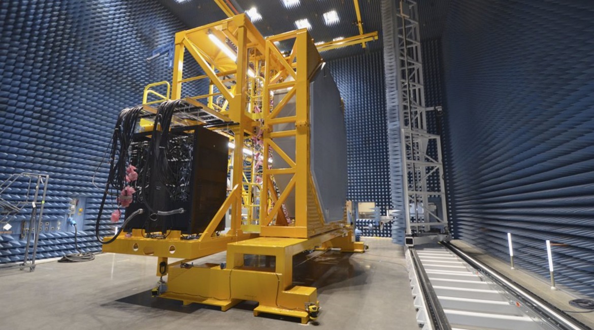 Raytheon Missiles & Defense tested its AN/SPY-6(V)1 radar arrays at its Radar Development Facility.
