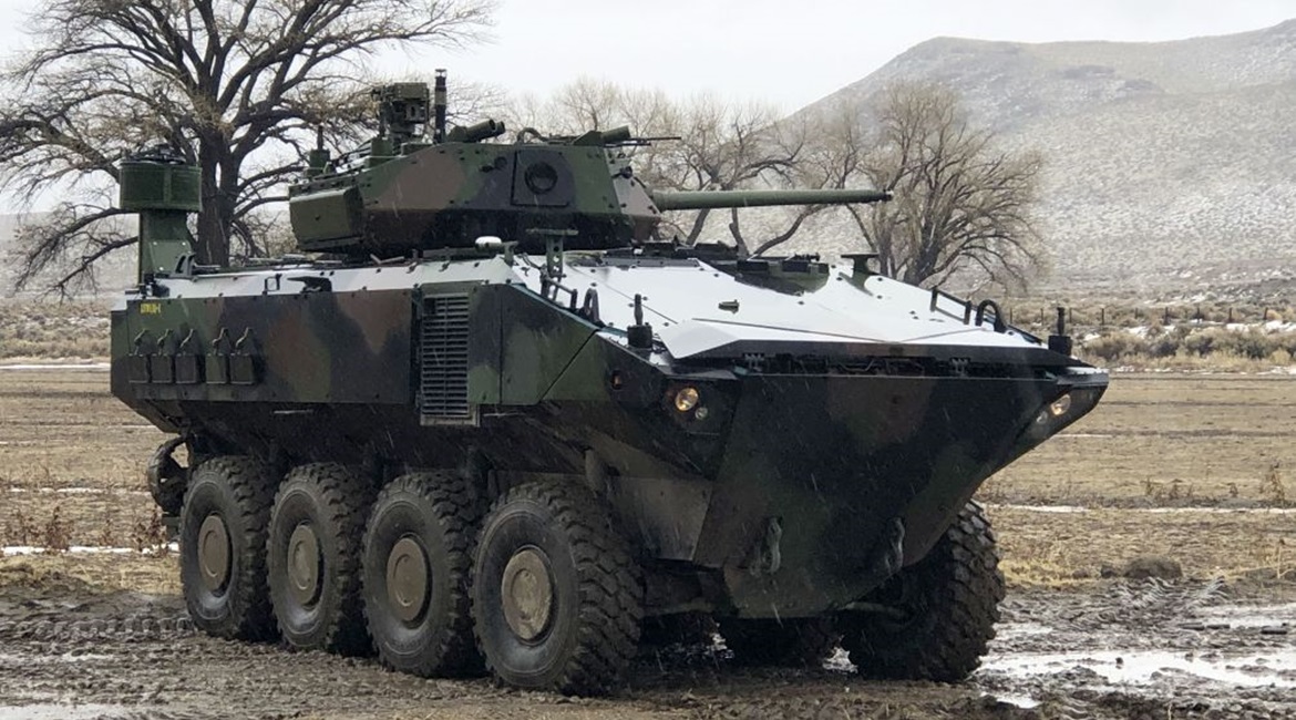 The USMC is moving ahead with production of its ACV fleet, and recently awarded BAE Systems with a contract for its ACV 30 mm gun variant (pictured here).