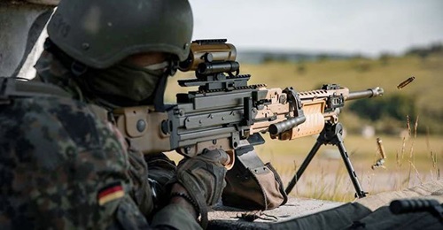 German paratroopers have tested the MG4 A3 machine gun for three weeks.