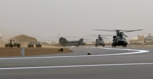 Having supported French operations in North Africa since mid-2018, the three UK Chinooks will remain in-theatre for a while longer.
