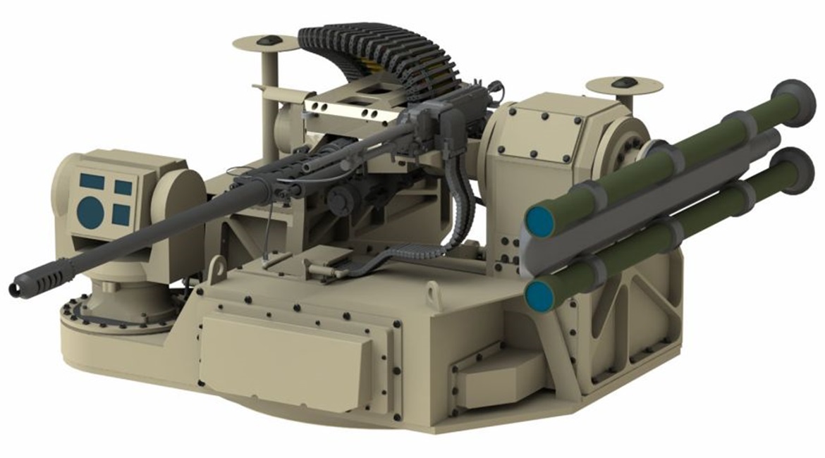 Moog is proposing a lighter RIwP turret for the USMC's MADIS Increment 1 effort.