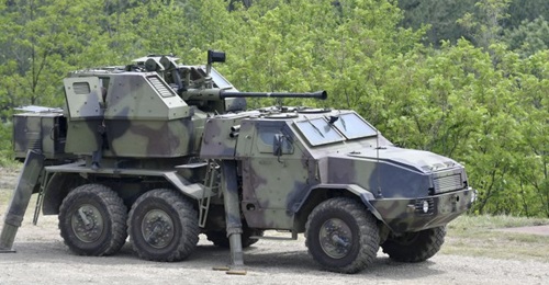 Serbia's PASARS SPAAG test fired indigenously-developed 40 mm pre-fragmented ammunition at ground targets on the Miokovci firing range on 9 June.