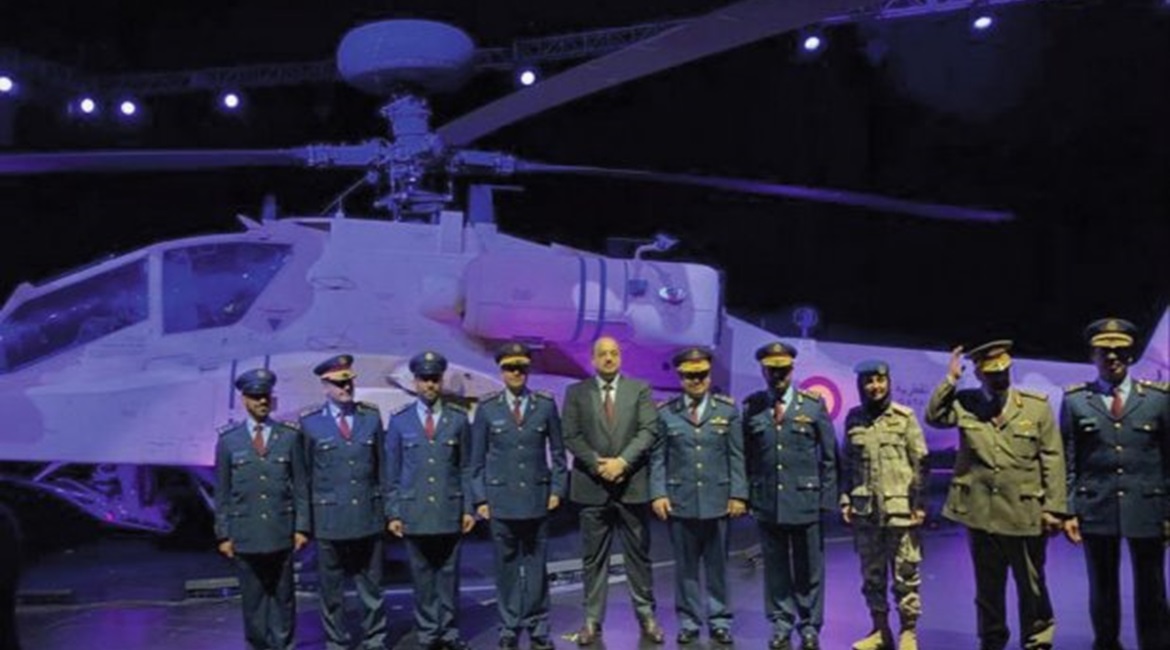 The first of an initial 24 Boeing AH-64E Apache Guardian attack helicopters for Qatar was handed over on 14 March 2019. All 24 have now been built and flight tested ahead of in-country delivery to the QEAF.