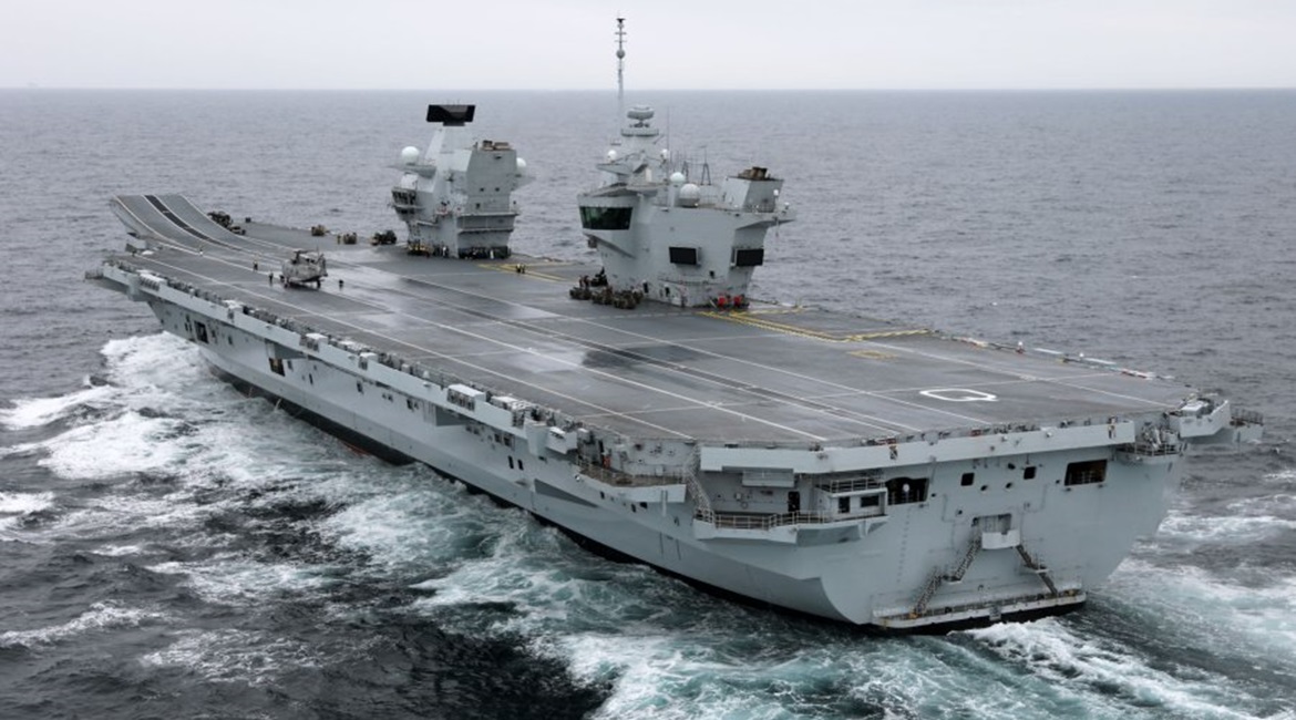 The NAO has warned of delays in the UK's Carrier Strike capabilities caused by delays in supporting elements (photo of HMS