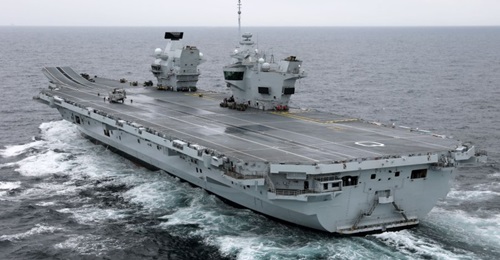 The NAO has warned of delays in the UK's Carrier Strike capabilities caused by delays in supporting elements (photo of HMS