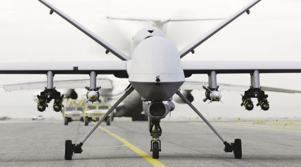 A US Air Force Reaper UAV seen carrying Hellfire air-to-surface missiles. Lockheed Martin is to be contracted to deliver 44,000 Hellfire and JAGM missiles to US and international customers over a four-year period.